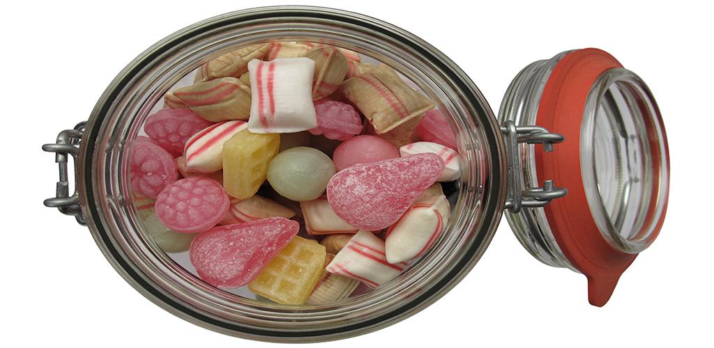 Snoepwinkeltje - Jar of old Dutch sweets